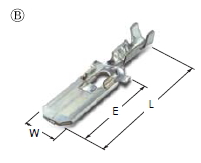250 SLIP-ON MALE TERMINAL(L)